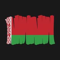 Belarus Flag Brush vector