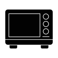 oven icon. solid icon vector
