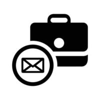 Email, job, offer icon. vector