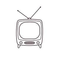 Illustration vector graphic of Television