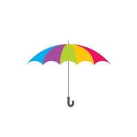 diseño de vector de icono de paraguas