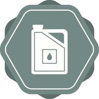 Unique Petrol Vector Glyph Icon