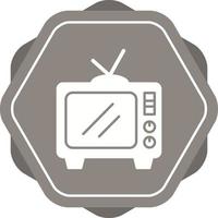 icono de vector de tv