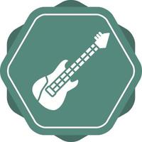 icono de vector de guitarra eléctrica