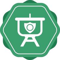 Security Presentation Vector Icon
