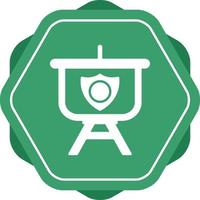 Security Presentation Vector Icon