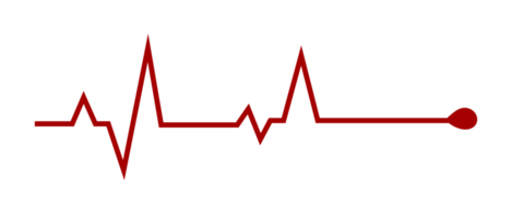 Heartbeat line png