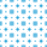 annorlunda jul mönster. jul ändlös textur för tapet, webb sida bakgrund, omslag papper och Mer. retro stil, snöflingor, serpentin, färgad rader och nordic mönster. png