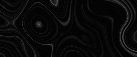 Liquid metal background. Wave of molten metal texture. Marble texture formed by mixing the black and white, paint. Black wavy shapes background. Black and white abstractions with different geometric photo