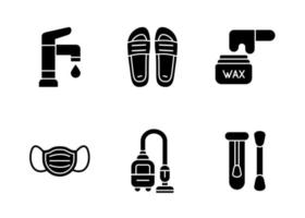 Hygiene Routine Vector Icon Set