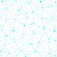 Abstract geometric triangle gradient background with lines and dots. vector