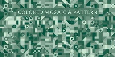 geometric shape pattern with multicolored background and wallpaper vector