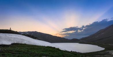 paisaje de las áreas del norte de pakistán foto