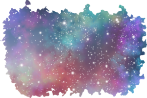Sublimationspinsel Galaxie Weltraum Hintergrund png