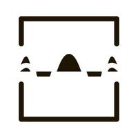 Sound Wave Diagnostics Voice Control Icon Vector Illustration