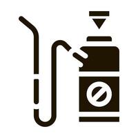 Chemical Extinguisher Icon Vector Glyph Illustration