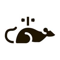 Clockwork Mouse Icon Vector Glyph Illustration