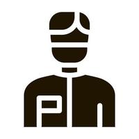 Doctor Surgeon Man Icon Vector Glyph Illustration