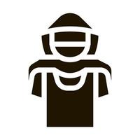 T-Shirt Shoplifter Concept Icon Vector Glyph Illustration