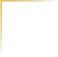 gold line border frame decoration png