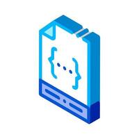 Coding File Document System isometric icon vector illustration