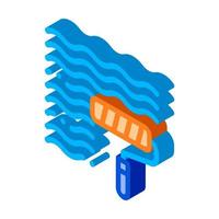 Waterproof Material Wall Paint isometric icon vector illustration