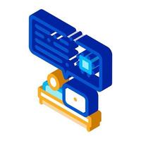 Programming Code isometric icon vector illustration