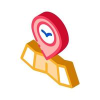 Bird Gps Mark Pin On Map Icon Thin Line Vector