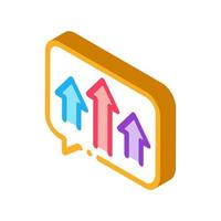 road selection isometric icon vector illustration