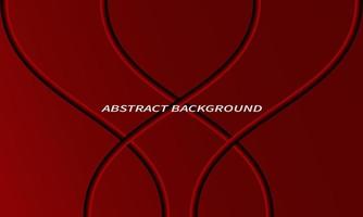 Elegant red background with abstract lines for cover, postr, banner, billboard vector