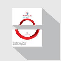 Business card design, Company profile vector