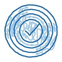 Approved Mark Print Stamp Seal Element Vector