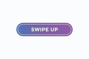 swipe up button vectors.sign label speech bubble swipe up vector