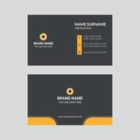 Modern Creative and Clean Business Card Template Design. Stationery vector design