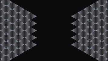 Black background with square pattern. Vector illustration. EPS 10.