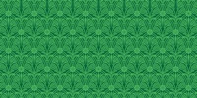 geometric seamless spring pattern in green. For fabric, clothes, paper and jersey. Vector. vector
