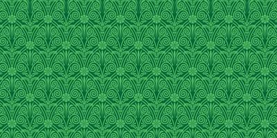 geometric seamless spring pattern in green. For fabric, clothes, paper and jersey. Vector. vector