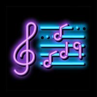 Treble Clef And Musical Notes Opera Element Vector