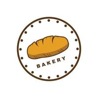 bakery logo template vector illustration