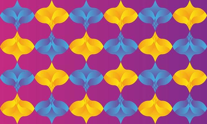 Background with blue and yellow shapes. Abstract geometric seamless pattern. eps 10