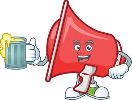 Red Loadspeaker Vector