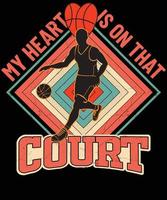 baloncesto camiseta diseño vector eps