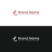 Letter tl or tech logo design vector