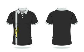 Tshirt polo template vector