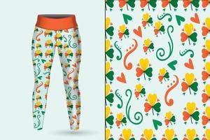 St. Patrick's Day Patterns vector