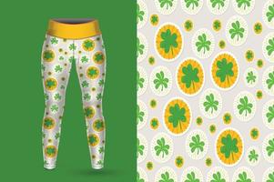 St. Patrick's Day Patterns vector