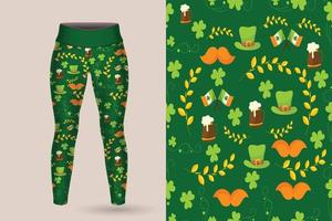 St. Patrick's Day Patterns vector