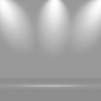 vector realistic studio lights empty background design