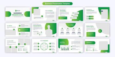 diseño de plantilla de diapositivas de presentación de powerpoint de negocios creativos. utilícelo para el fondo moderno de la presentación principal, el diseño de folletos, el control deslizante del sitio web, la página de inicio, el informe anual, el perfil de la empresa vector