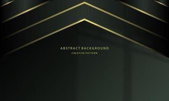 Abstract background Geometric liquid gradient of dark ash color and golden gradient with golden light on the back, for posters, banners, etc., EPS vector design copy space area 10